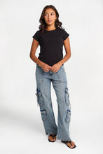AERO Short Sleeve Crew Neck Slub Tee thumbnail 4