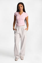 AERO Ribbed Knit Henley Top thumbnail 8