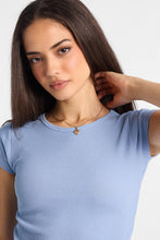 T-shirt court col ras du cou en tricot gaufré à manches courtes AERO thumbnail 11