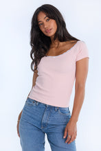 AERO Lace Trim Off-Shoulder Tee thumbnail 15