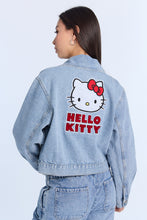 Blouson en denim brodé Hello Kitty thumbnail 1