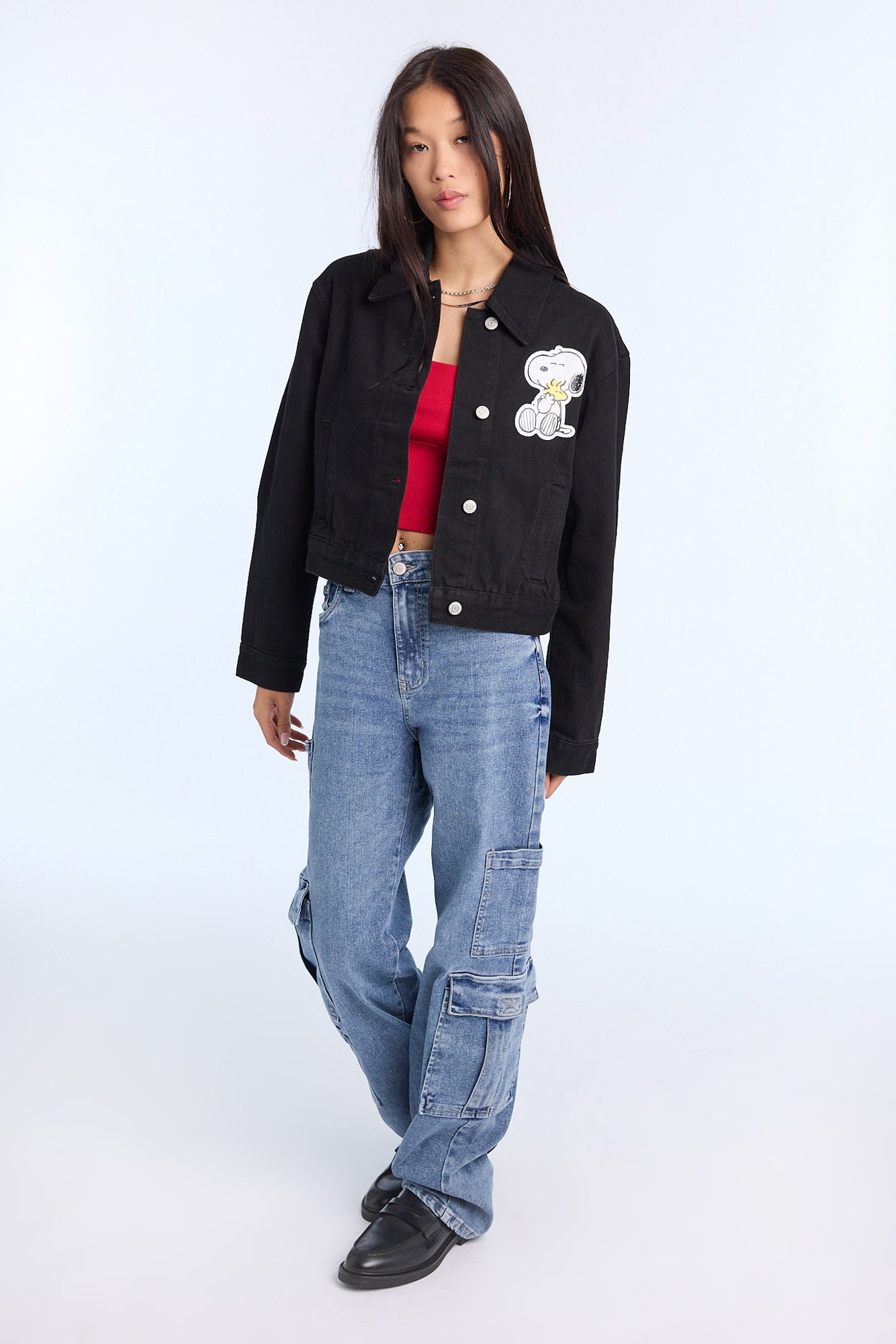 Peanuts Snoopy & Woodstock Denim Jacket – Bluenotes
