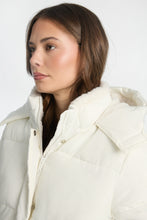 AERO Faux-Fur Lined Midi Hooded Puffer Jacket thumbnail 8