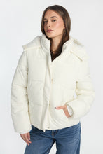 AERO Faux-Fur Lined Midi Hooded Puffer Jacket thumbnail 7