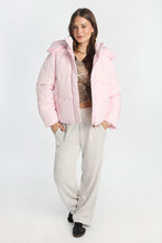 AERO Faux-Fur Lined Midi Hooded Puffer Jacket thumbnail 18