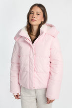 AERO Faux-Fur Lined Midi Hooded Puffer Jacket thumbnail 15