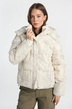 AERO Faux-Fur Lined Midi Hooded Puffer Jacket thumbnail 1