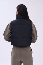 AERO Zip-Up Cropped Puffer Vest thumbnail 4