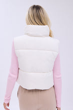 AERO Zip-Up Cropped Puffer Vest thumbnail 12