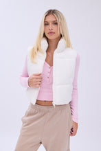 AERO Zip-Up Cropped Puffer Vest thumbnail 9