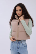 AERO Zip-Up Cropped Puffer Vest thumbnail 17