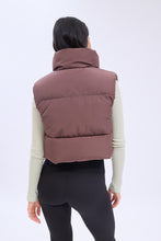 AERO Zip-Up Cropped Puffer Vest thumbnail 24