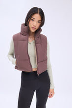 AERO Zip-Up Cropped Puffer Vest thumbnail 21