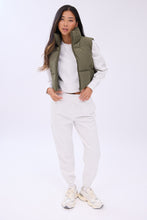 AERO Zip-Up Cropped Puffer Vest thumbnail 26