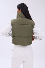 AERO Zip-Up Cropped Puffer Vest thumbnail 28