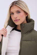 AERO Zip-Up Cropped Puffer Vest thumbnail 30