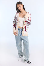 Peanuts Snoopy Western Button-Front Cardigan thumbnail 4