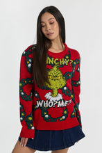 Grinchy Who Graphic Crew Neck Sweater thumbnail 1