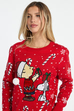 Peanuts Snoopy Gift Pom Pom Crew Neck Sweater thumbnail 2