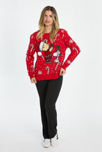 Peanuts Snoopy Gift Pom Pom Crew Neck Sweater thumbnail 4