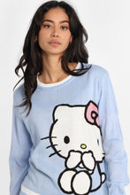 Hello Kitty Striped Graphic Crew Neck Sweater thumbnail 2