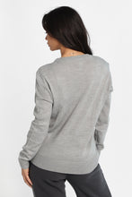 Peanuts Snoopy Bow Graphic Crew Neck Sweater thumbnail 3