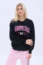 AERO Crew Neck Oversized Sweatshirt thumbnail 6