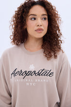 AERO Crew Neck Oversized Sweatshirt thumbnail 12