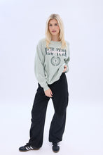 AERO Crew Neck Oversized Sweatshirt thumbnail 15