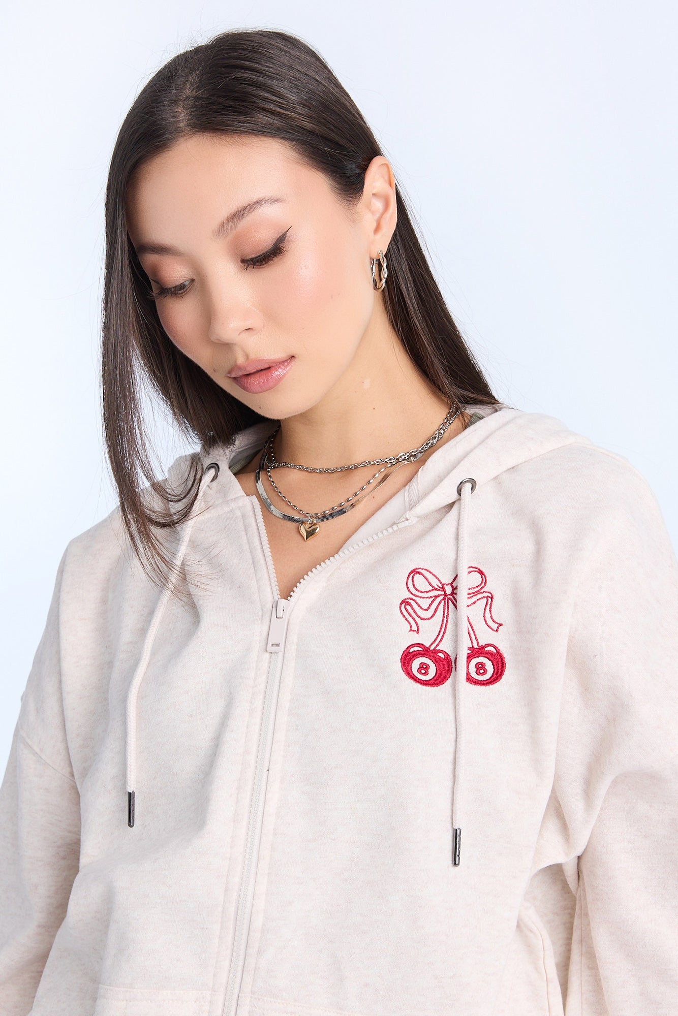 AERO Graphic Oversized Zip-Up Hoodie – Bluenotes