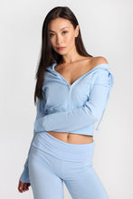 AERO Zip-Up Cropped Hoodie thumbnail 15