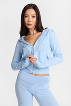 AERO Zip-Up Cropped Hoodie thumbnail 18