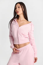 AERO Zip-Up Cropped Hoodie thumbnail 1