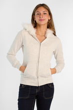 AERO Zip-Up Slim Hoodie With Faux-Fur Trim Hood thumbnail 5