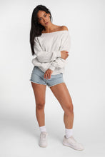 AERO Off-Shoulder Sweatshirt thumbnail 4