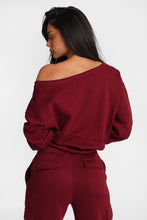 AERO Off-Shoulder Sweatshirt thumbnail 11