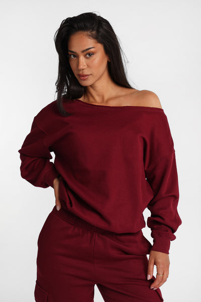 AERO Off-Shoulder Sweatshirt – Bluenotes
