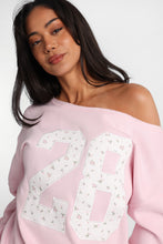AERO Graphic Off-Shoulder Sweatshirt thumbnail 2