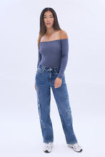 AERO Off The Shoulder Long Sleeve Bodysuit thumbnail 6