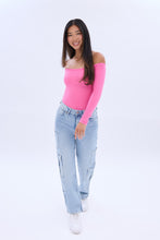 AERO Off The Shoulder Long Sleeve Bodysuit thumbnail 10