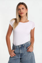AERO Super Soft Short Sleeve Boat Neck Bodysuit thumbnail 5