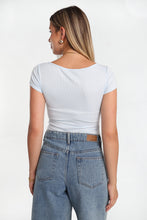 AERO Super Soft Short Sleeve Boat Neck Bodysuit thumbnail 11