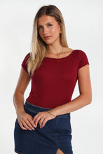 AERO Super Soft Short Sleeve Boat Neck Bodysuit thumbnail 13