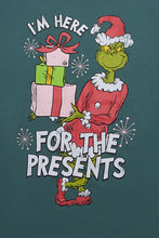 T-shirt coupe garçonne imprimé cadeaux le Grincheux thumbnail 2