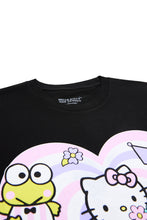 T-shirt décontracté imprime? graphique Hello Kitty And Friends Heart thumbnail 2