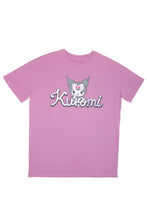 T-shirt décontracté imprimé graphique Kuromi Graffiti thumbnail 1