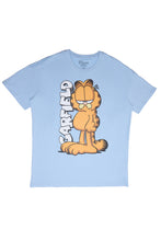 T-shirt décontractée imprimé graphique Garfield Sad thumbnail 1