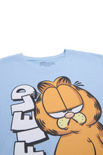 T-shirt décontractée imprimé graphique Garfield Sad thumbnail 2