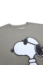 T-shirt décontractée imprime? graphique Peanuts Snoopy Sunglasses thumbnail 2