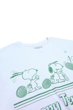T-shirt décontractée imprime? graphique Peanuts Snoopy Tennis thumbnail 2